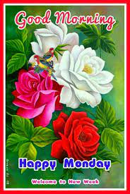 Share the best gifs now >>>. Good Morning Monday Monday Morning Quotes Good Morning Flowers Good Morning Images