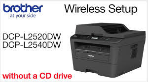 The brother dcp l2520d is a multifunction printer that has the ability to significantly increase your print productivity. Wireless Setup Using The Control Panel Dcpl2520dw Dcpl2540 Youtube