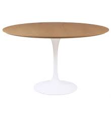 replica eero saarinen round tulip dining table in timber tulip dining table dinning tables and chairs dining table