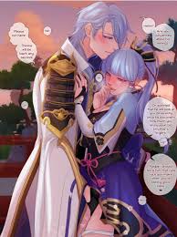 Rule 34 Dev - aether_(genshin_impact) blonde_hair breasts  brother_and_sister comic cosmic_artsu english_text family_sex female  french_kiss genshin_impact happy happy_sex hoyoverse incest kissing lumine_(genshin_impact)  male male_on_top medium_breasts ...