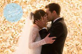 A wedding dress is usually the single most expensive item of clothing you will ever wear. Fifty Shades Wedding Album Exclusive Details And Photos