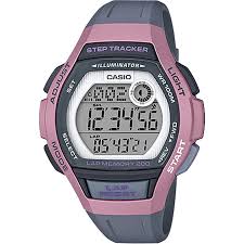 LWS2000H-4AV | Gray and Pink Womens Digital Watch | CASIO