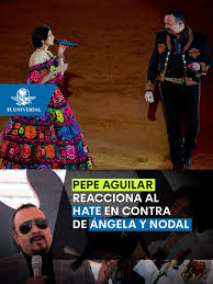 Pepe Aguilar reacciona al "hate" contra su hija Ángela #PepeAguilar #Á... |  TikTok