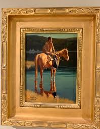 I was at a buddies place tonight and we were shootin the shit, when he tells me how he came across some cool posters in a poster rack that came with a car. David Mann Paintings Artwork For Sale David Mann Art Value Price Guide