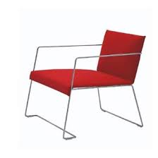 Carlo Colombo Lux Armchair Red Furniture Relaxing Chair Seat Design