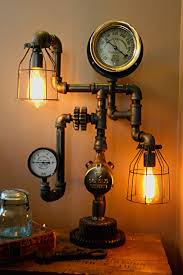 Homes And Hues Steampunk Lamp Steampunk Bedroom Steampunk Table Lamp