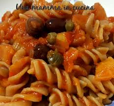 10/15 olive taggiasche o cmq scure saporite pepe q.b. Pasta Con Melanzane Capperi E Taggiasche Una Mamma In Cucina