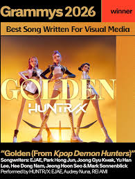 2026 그래미 어워드 수상자 및 후보 GOLDEN 1관왕 - 루리웹