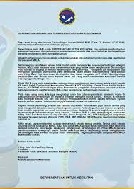 Surat ucapan terima kasih atas bantuan dana. Ucapan Penghargaan Dan Terima Kasih Daripada Presiden Mala Malaysian Association Of Local Authorities