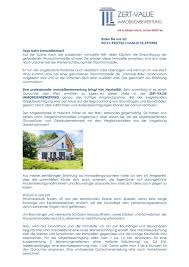 Nachdem sie alle kosten zusammengestellt haben, nivellieren sie mittels unterschiedlicher laufzeiten und zinssätze ihre monatliche belastung. Zert Value Gmbh Immobilienbewertung Publicacoes Facebook