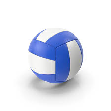 Volley ball player man 03 in watercolor by pablo romero. Volleyball White Blue Png Images Psds For Download Pixelsquid S112748060