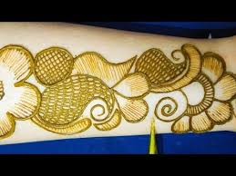 New Easy Arabic Mehndi Design Full Hand Stylish Arabic Mehndi Design For Front Hand Youtube Mehandi Designs Disegni Henne Mehandi