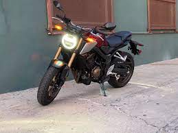 2020 Honda Cb650r First Ride Review Little Honda Big Mood Honda Cb Honda Honda Cb Series