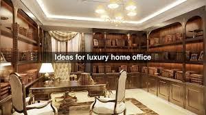 Whether you work from home or you occasional bring home something from your workplace that needs to be solved, you need a space where you can be by yourself in order to be able to concentrate. Home Office Design Ideas Designing Your Luxury Home Office Youtube