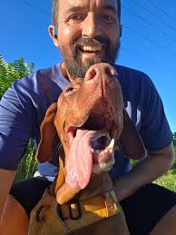 Me and Zane Koi had a nice little 3 miler this morning.