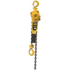 Sumner 1 Ton Chain Hoist With 10 Ft Lift Thrust Bearing Chain Safety Latches