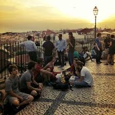 Largo santa catarina porto (foz). Miradouro De Santa Catarina Adamastor Centro Historico Lisboa Lisboa
