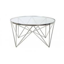 Check spelling or type a new query. Chrome Glass Coffee Table 80cm Round Table Mylestone Interiors Ltd