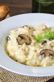 Rich And Creamy Risotto Loaded With Tender Chicken And Sauteed Mushrooms It S An Easy And Simple Meal Chicken Risotto Risotto Recipes Chicken Mushroom Risotto