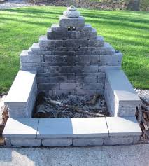 Above is a excellent photo for diy outdoor fireplace kits. Outdoor Fireplace Or Firepit Diy Etsy