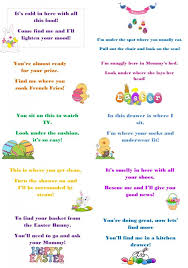 These clue cards are not as childish as the rest. Make This Easter Egg Stra Special With Egg Hunt Riddles Clutterbug Easter Scavenger Hunt Easter Hunt Easter Egg Hunt Clues