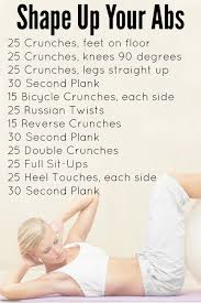 Home Workout For Abs Shaping Up To Be A Mom Workout Plan Best At Home Workout Abs Workout