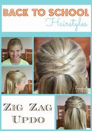 You may be able to find the same content in another format, or you that's where this quick, easy hairstyle for short hair comes into play—it's my favorite for greasy hair days. Back To School Hairstyles Zig Zag Updo Fabulessly Frugal