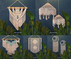 Download Free 3d Models Macrame Share By Nguyen Minh Khoa Macrame 3d Model Macrame Plant Hanger