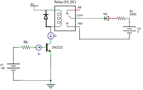 On an automotive relay, the control circuit is the one you or the computer activates. Design A Sustainable Relay Driving Circuit Using Bjt 6 Steps Instructables