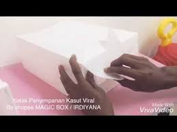 Better dari kotak kasut kadbod sebab yg ni tahan lama & waterproof. Kotak Penyimpanan Kasut Viral Kotak Kasut Plastik Serbaguna Diy Youtube