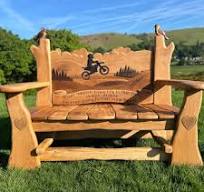 Hand-Carved Memorial Benches | Personalised Oak Benches UK