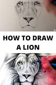 How To Draw A Lion Lethalchris Drawing Lion Drawing Lion Painting Realistic Lion Drawing