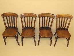 set of 4 windsor kitchen chairs r3479