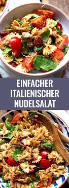 Einfacher Italienischer Nudelsalat Mit Rucola Und Tomaten Kochkarussell Rezept Nudelsalat Mit Rucola Nudelsalat Mit Tomaten Italienischer Nudelsalat