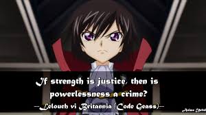 Quote Of Code Geass Quotesaga Both series were directed by gorō taniguchi and written by ichirō ōkuchi. quote of code geass quotesaga