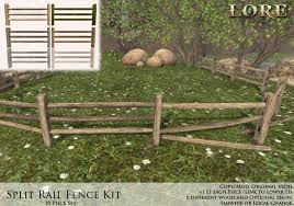 The red fox is the most common type of fox. Second Life Marketplace Lore Split Rail Fence Kit
