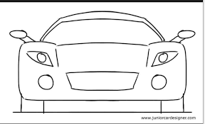 Car Tip Make It Long It Will Look Better Simple Car Drawing Cartoon Car Drawing Car Drawing Kids