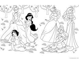 Disney princesses cartoon coloring pages are a fun way for kids of all ages to develop creativity, focus, motor skills and color recognition. Disney Princess Coloring Pages Cartoons Disney Princess To Print 14 Printable 2020 2390 Coloring4free Coloring4free Com