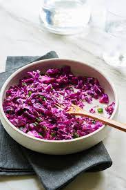 Red Cabbage Slaw The Blender Girl Recipe Red Cabbage Slaw Red Cabbage Red Cabbage Salad