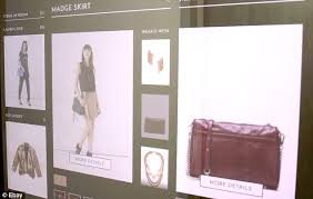 6 of 9 7 of 9 designer rebecca minkoff uses a dressing room mirror that doubles as a touch screen. Bay Area Boutique Uses Magic Mirrors To Merge Online And Offline Shopping Bobby Marhamat