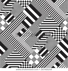 Black And White Square Pattern Fabric Seamless Black And White Lines Pattern Abstract Retro Fashion Ornament Minimal Fabric Graphic Design Ps Line Patterns Black And White Lines Abstract Pattern