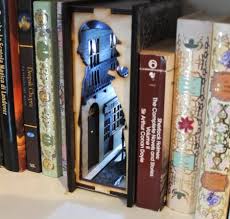 For the crafty person in your life that needs to add something extra to any book collection. Book Nook Magic 11 Tiny Rooms To Add To Your Bookshelves