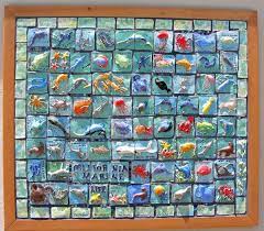 Mural Deep Space Sparkle Elementary Art Projects Collaborative Art Projects For Kids Tile Art Projects