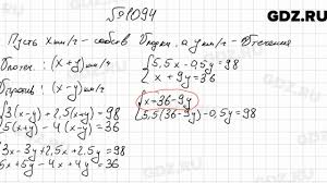 Гдз з алгебри для 7 класу, автори: 1094 Algebra 7 Klass Merzlyak Youtube