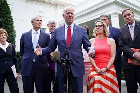Coast to coast' president biden on thursday declared that he and a bipartisan group of. Biden Infrastructure Plan Faces Crucial Tests With Funding Uncertain