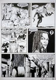 Giacomo brunoro ci racconta cosa è successo a lucca comics & games 2019 durante la presentazione di dampyr, il film che segna ufficialmente l'inizio del. Dampyr 072 Pg 092 By Fabrizio Russo In Igor Davidoff S Original Comic Art Sergio Bonelli Dampyr Comic Art Gallery Room