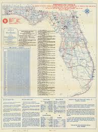 florida memory official road map of florida 1946