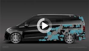 Stickers Mercedes Vito V Class Viano Vaneo Campers Buses Vans
