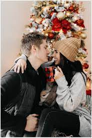 Alayna And Gavin Christmas In Home Session Family Christmas Pictures Christmas Tree Pictures Christmas Photoshoot