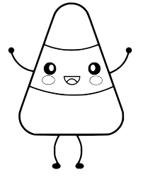 Keep your kids busy doing something fun and creative by printing out free coloring pages. Cute Candy Corn Coloring Page Free Printable Coloring Pages For Kids